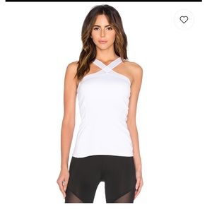 Heroin Sport X Tank in White Sz XS